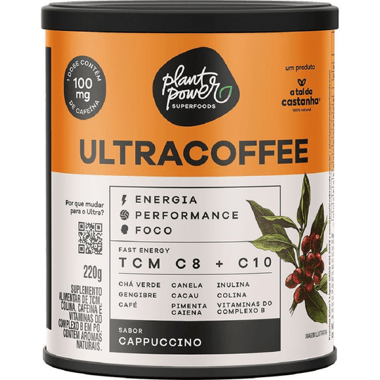 UltraCoffee Plant Power UltraCoffee Cappuccino 220g